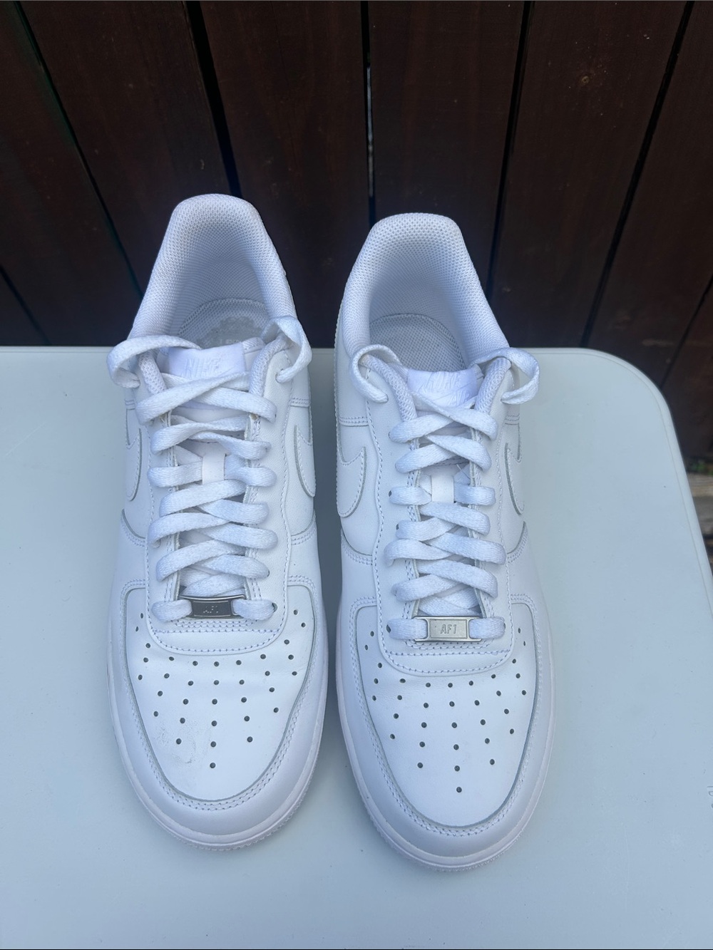 All-White Classic Low-Top Sneakers